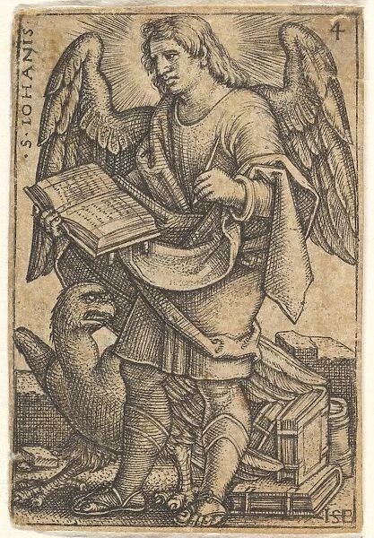 Plate 4: Saint John with his head turned three-quarters to the left