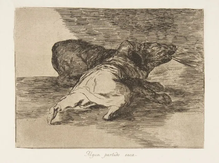 Framed Print : Plate 40 from The Disasters of War (Los Desastres de La Guerra): He ge Framed Print : Plate 40 from The Disasters of War (Los Desastres de La Guerra): He ge