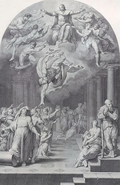 Plate 40: the division of the elect from the reprobate, 1756