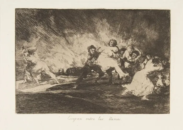 Framed Print : Plate 41 from The Disasters of War (Los Desastres de La Guerra): They Framed Print : Plate 41 from The Disasters of War (Los Desastres de La Guerra): They