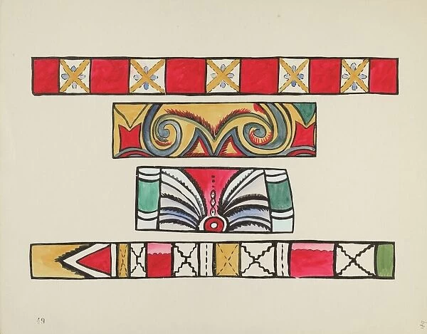 Plate 49: From Portfolio 'Spanish Colonial Designs of New Mexico', 1935  /  1942. Creator: Unknown
