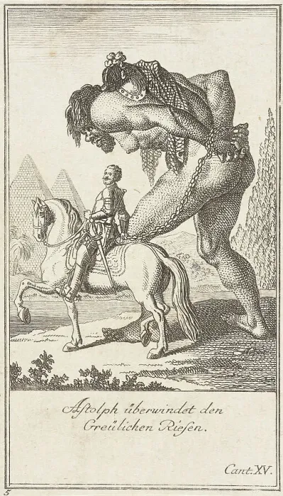 Framed Print : Plate 5 for Ariosto's Orlando Furioso, 1772. Creators: Daniel Nikolaus Chodowiecki, Daniel Berger Framed Print : Plate 5 for Ariosto's Orlando Furioso, 1772. Creators: Daniel Nikolaus Chodowiecki, Daniel Berger