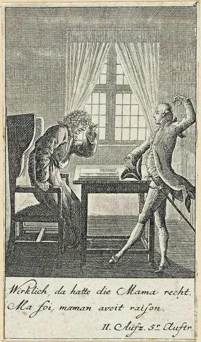 Framed Print : Plate 5 for C. L. Bretzner's The Marriage Broker, 1784. Creator: Daniel Nikolaus Chodowiecki Framed Print : Plate 5 for C. L. Bretzner's The Marriage Broker, 1784. Creator: Daniel Nikolaus Chodowiecki