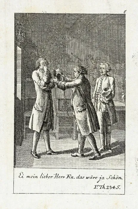 Framed Print : Plate 5 for J.G. Muller's Siegfried von Lindenberg, 1783. Creator: Daniel Nikolaus Chodowiecki Framed Print : Plate 5 for J.G. Muller's Siegfried von Lindenberg, 1783. Creator: Daniel Nikolaus Chodowiecki