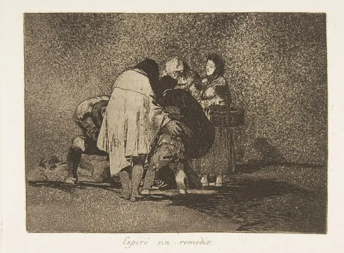 Framed Print : Plate 53 from The Disasters of War (Los Desastres de la Guerra): Th Framed Print : Plate 53 from The Disasters of War (Los Desastres de la Guerra): Th
