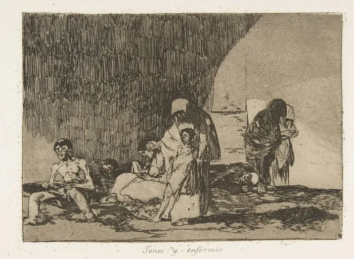 Framed Print : Plate 57 from The Disasters of War (Los Desastres de la Guerra): Th Framed Print : Plate 57 from The Disasters of War (Los Desastres de la Guerra): Th