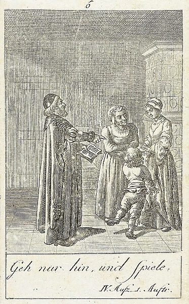 Plate 6 for Shakespeare's Macbeth, 1784. Creator: Daniel Nikolaus Chodowiecki