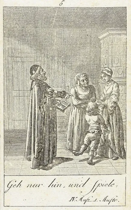 Framed Print : Plate 6 for Shakespeare's Macbeth, 1784. Creator: Daniel Nikolaus Chodowiecki Framed Print : Plate 6 for Shakespeare's Macbeth, 1784. Creator: Daniel Nikolaus Chodowiecki