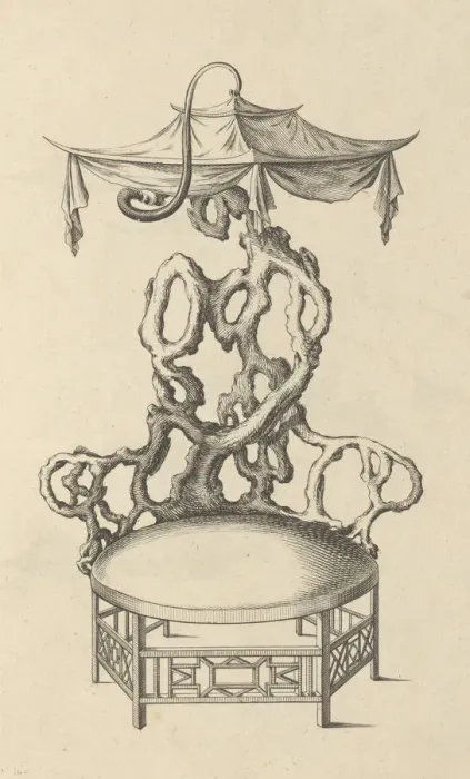 Framed Print : Plate 66. Arm Chair, 1754. Creator: Matthew Darly Framed Print : Plate 66. Arm Chair, 1754. Creator: Matthew Darly