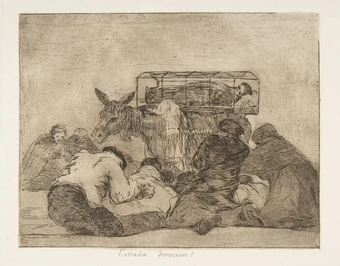 Framed Print : Plate 66 from The Disasters of War (Los Desastres de la Guerra Framed Print : Plate 66 from The Disasters of War (Los Desastres de la Guerra