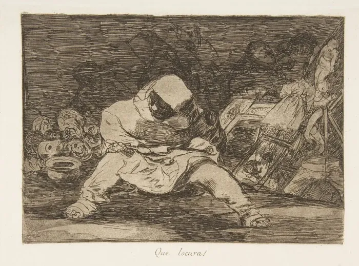 Framed Print : Plate 68 from The Disasters of War (Los Desastres de la Guerra Framed Print : Plate 68 from The Disasters of War (Los Desastres de la Guerra