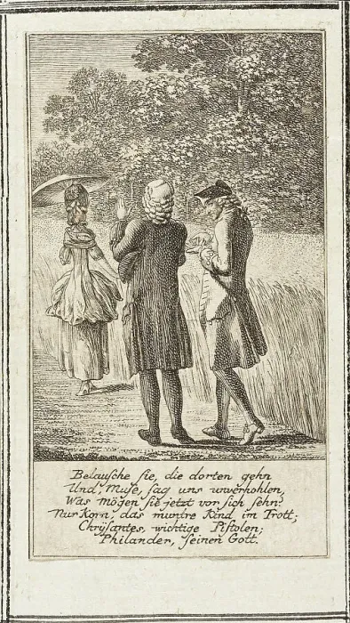 Framed Print : Plate 8 for Moral and Satiric Content, 1778. Creator: Daniel Nikolaus Chodowiecki Framed Print : Plate 8 for Moral and Satiric Content, 1778. Creator: Daniel Nikolaus Chodowiecki