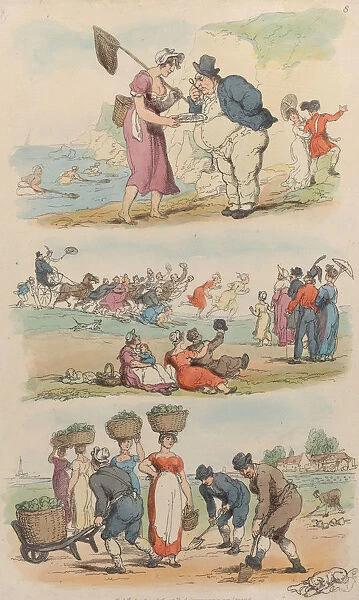 Plate 8, from World in Miniature, 1816. 1816. Creator: Thomas Rowlandson