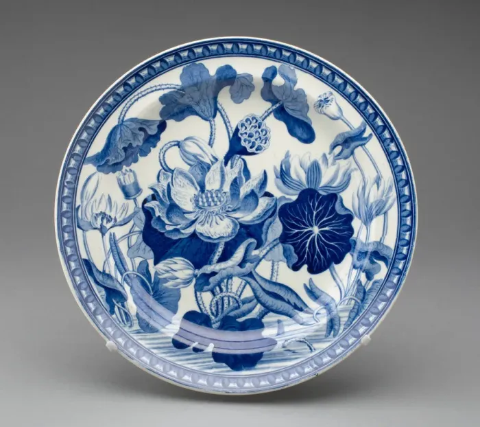 Framed Print : Plate, Burslem, c. 1810. Creator: Wedgwood Framed Print : Plate, Burslem, c. 1810. Creator: Wedgwood