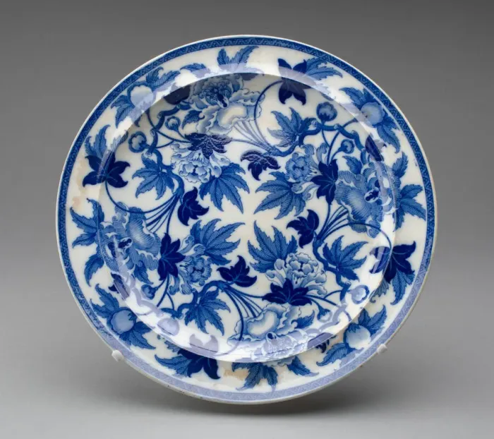Framed Print : Plate, Burslem, c. 1810. Creator: Wedgwood Framed Print : Plate, Burslem, c. 1810. Creator: Wedgwood
