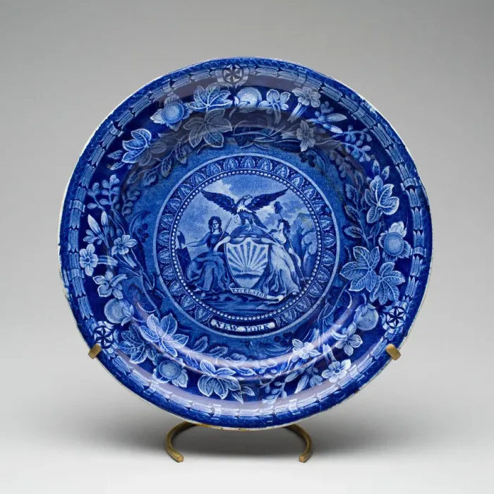 Framed Print : Plate, c. 1829. Creator: Unknown Framed Print : Plate, c. 1829. Creator: Unknown
