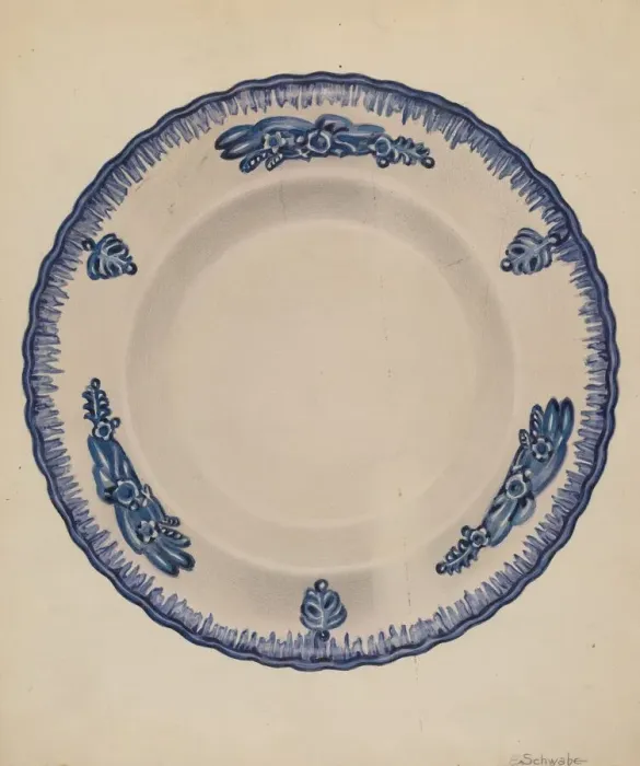 Framed Print : Plate, c. 1936. Creator: Erwin Schwabe Framed Print : Plate, c. 1936. Creator: Erwin Schwabe