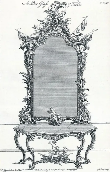 Framed Print : Plate CLXX. from Chippendales Director, 1754, (1903). Artist: Butler Clowes Framed Print : Plate CLXX. from Chippendales Director, 1754, (1903). Artist: Butler Clowes