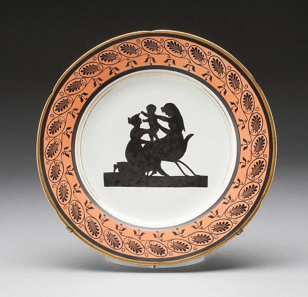 Plate, Coalport, c. 1805. Creators: Coalport Porcelain Factory, William Locke the Younger
