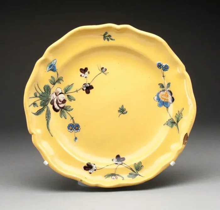 Framed Print : Plate, France, c. 1780. Creator: Unknown Framed Print : Plate, France, c. 1780. Creator: Unknown
