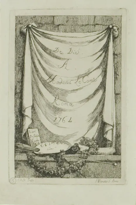 Framed Print : Plate from, Nella Venuta, 1764. Creator: Franz Edmund Weirotter Framed Print : Plate from, Nella Venuta, 1764. Creator: Franz Edmund Weirotter