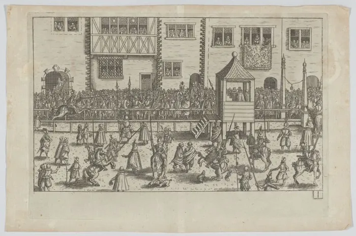 Framed Print : Plate I: Election and Coronation of Emperor Maximilian II, 1612. 1612. Creator: Anon Framed Print : Plate I: Election and Coronation of Emperor Maximilian II, 1612. 1612. Creator: Anon