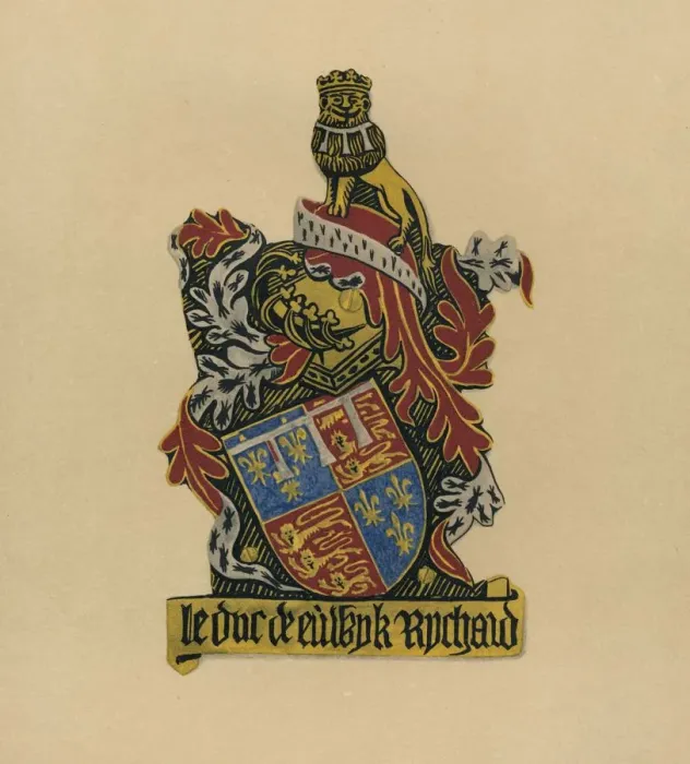 Framed Print : Plate LXXXIII - Sir Richard Plantagenet, Duke of York, K. G. 1475-1483, 1872 Framed Print : Plate LXXXIII - Sir Richard Plantagenet, Duke of York, K. G. 1475-1483, 1872