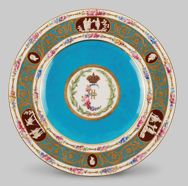 Plate, Sèvres, 1778. Creators: Sèvres Porcelain Manufactory