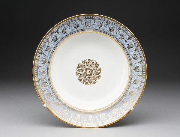 Plate, Sevres, 1839. Creator: Sevres Porcelain Manufactory