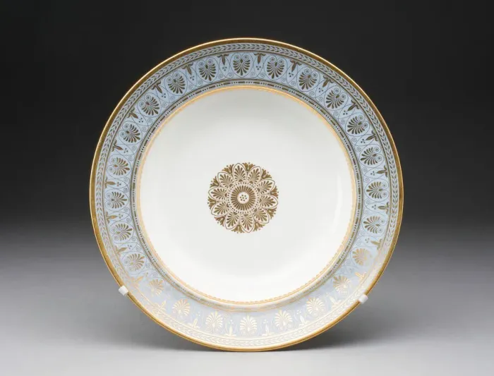 Framed Print : Plate, Sevres, 1839. Creator: Sevres Porcelain Manufactory Framed Print : Plate, Sevres, 1839. Creator: Sevres Porcelain Manufactory
