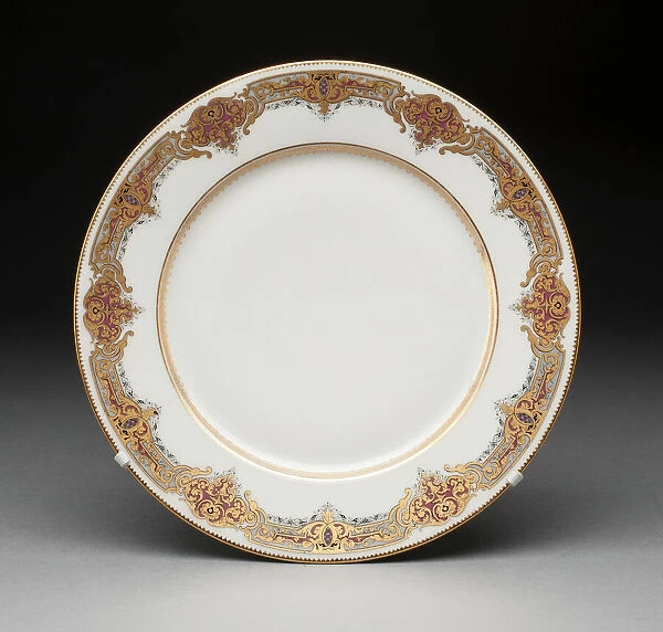 Plate, Sevres, 1846. Creator: Sevres Porcelain Manufactory