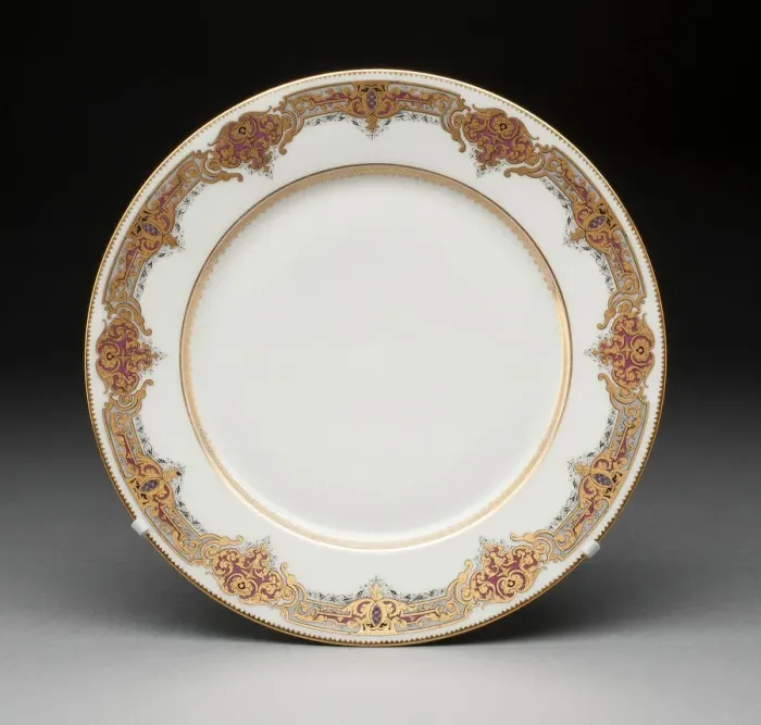 Framed Print : Plate, Sevres, 1846. Creator: Sevres Porcelain Manufactory Framed Print : Plate, Sevres, 1846. Creator: Sevres Porcelain Manufactory