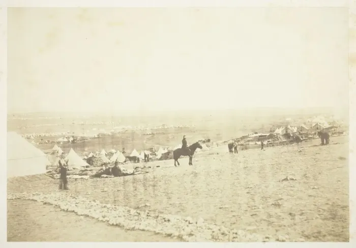Framed Print : Plateau of Sebastopol, 1855. Creator: Roger Fenton Framed Print : Plateau of Sebastopol, 1855. Creator: Roger Fenton