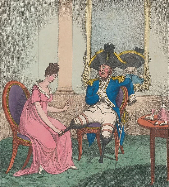 Platonic Love, May 30, 1807., May 30, 1807. Creator: Thomas Rowlandson