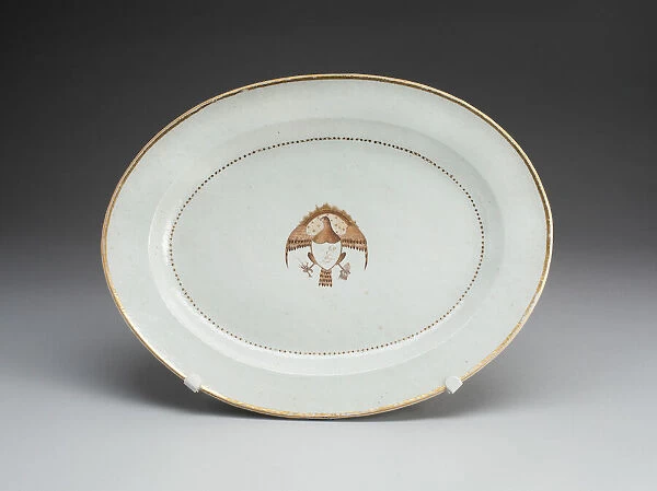 Platter, 1700  /  1800. Creator: Unknown