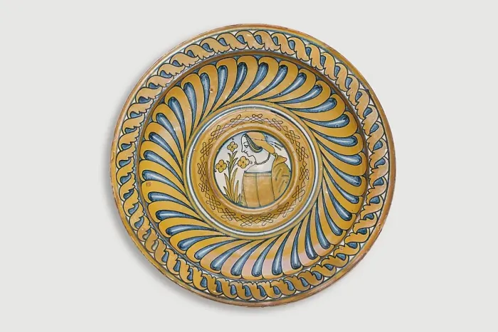 Framed Print : Platter, 19th century. Creator: Unknown Framed Print : Platter, 19th century. Creator: Unknown
