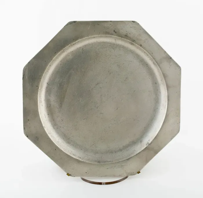 Framed Print : Platter, England, 1730 / 60. Creator: Thomas Bacon Framed Print : Platter, England, 1730 / 60. Creator: Thomas Bacon