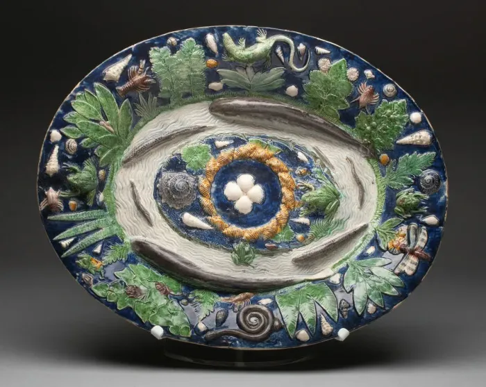 Framed Print : Platter, Paris, 17th century. Creator: Unknown Framed Print : Platter, Paris, 17th century. Creator: Unknown
