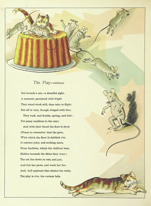 Framed Print : The Play - continued, 1891. Creator: Unknown Framed Print : The Play - continued, 1891. Creator: Unknown
