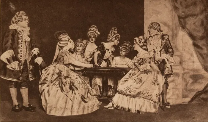 Framed Print : The play Queen of spades by A. Pushkin in the La Chauve-Souris Theatre, 1918 Framed Print : The play Queen of spades by A. Pushkin in the La Chauve-Souris Theatre, 1918