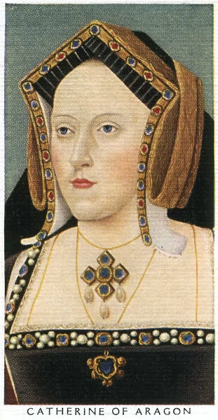 Players Cigarette Card of Catherine of Aragon, first wife of Henry VIII