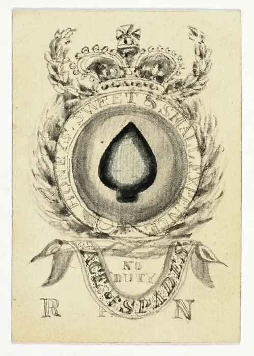 Framed Print : Playing Card: Ace of Spades, n.d. Creator: Unknown Framed Print : Playing Card: Ace of Spades, n.d. Creator: Unknown