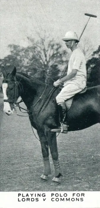 Framed Print : Playng Polo for Lords v Commons, c1930 (1937) Framed Print : Playng Polo for Lords v Commons, c1930 (1937)