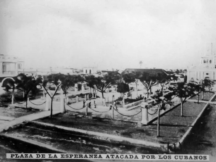 Framed Print : Plaza of The Hope, (1896), 1920s Framed Print : Plaza of The Hope, (1896), 1920s