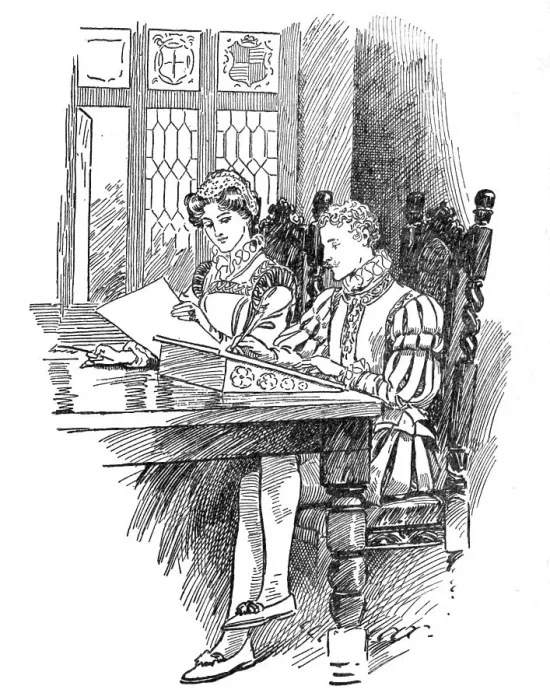 Framed Print : It Is Pleasant To Think Of Him Working Quietly With His Lovely Sister In His Glorious.... c1929. Creators: Howard Davie, Harry Payne Framed Print : It Is Pleasant To Think Of Him Working Quietly With His Lovely Sister In His Glorious.... c1929. Creators: Howard Davie, Harry Payne