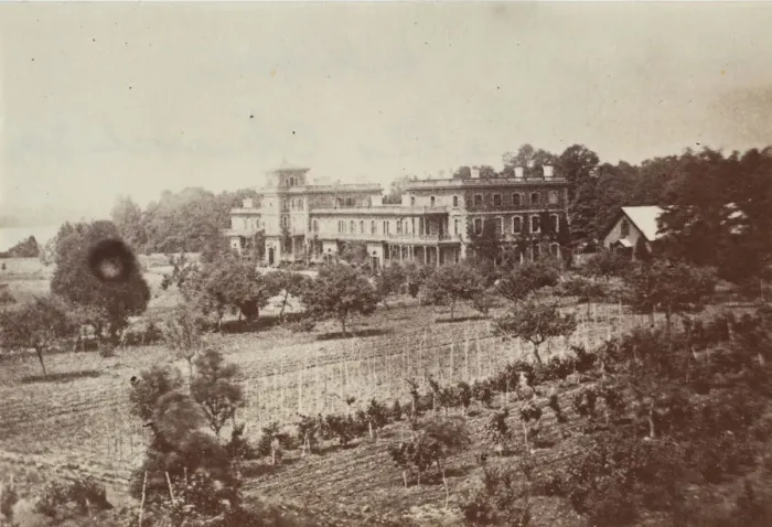 Framed Print : [Pleasant Valley Winery, New York], 1861-65. Creator: Unknown