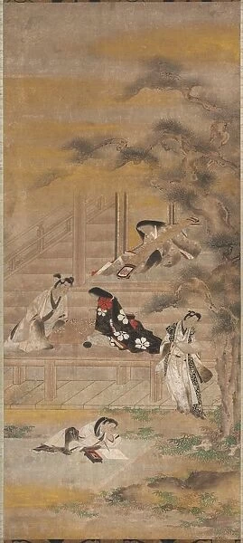 The Four Pleasures, 17th century. Creator: Iwasa Matabei (Japanese, 1578-1650), attributed to