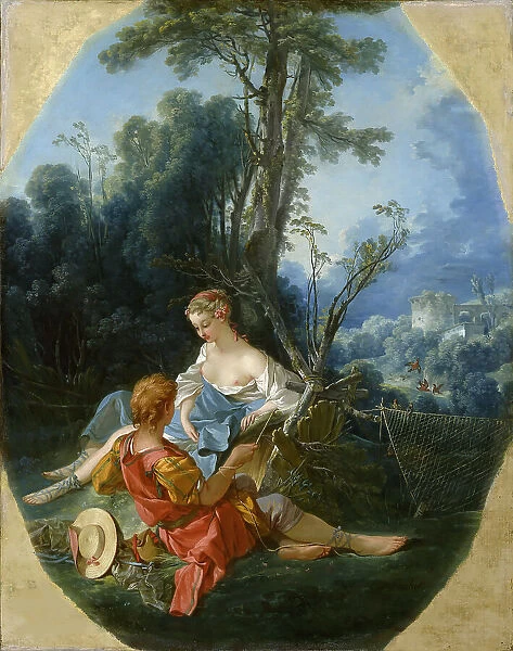 Pleasures of the Country, 1743. Creator: Boucher, François (1703-1770)