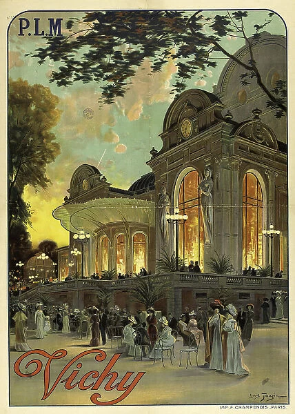 P.L.M. Vichy, c. 1910. Creator: Tauzin, Louis (1842-1915)