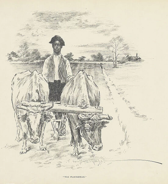 The ploughman, 1899. Creator: Jay Campbell Phillips